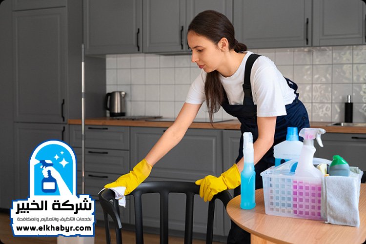 شركة تنظيف فلل في مدينة خليفة